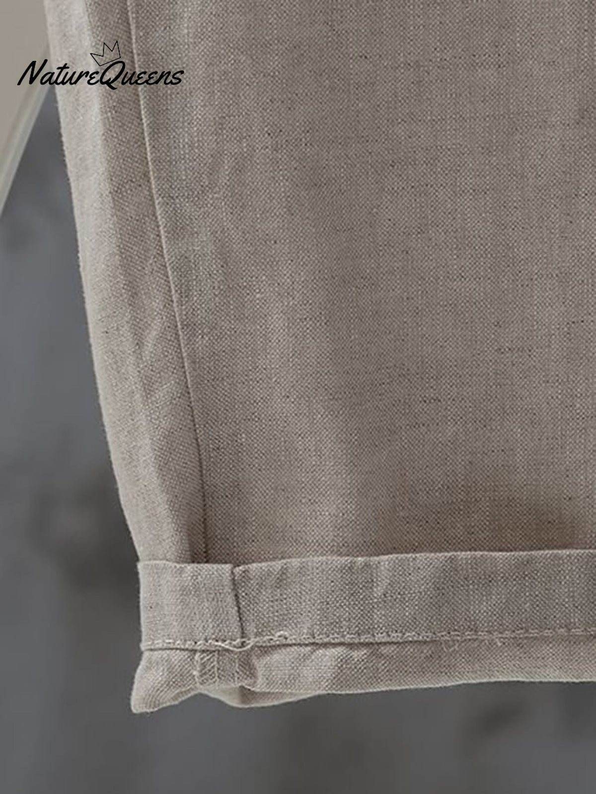 Solid Color Simple Versatile Loose Casual Cotton and Linen Pants