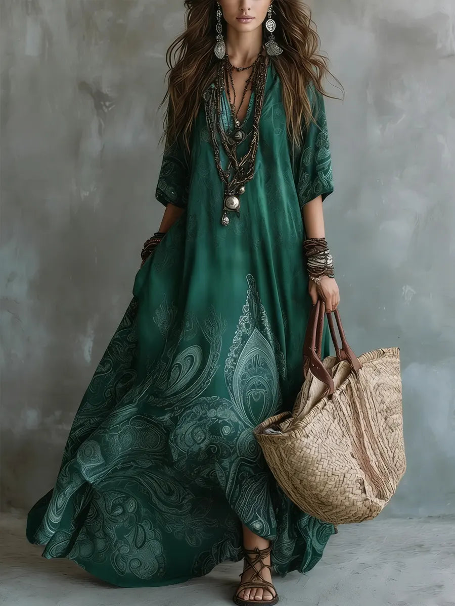 Bohemian Ethnic Style Dress