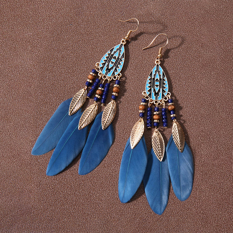 Retro Tribal Aboriginal Earrings