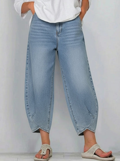New Arrivals🔥 Casual Simple Denim Cotton Pants
