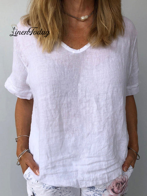 Pure Color Casual Cotton Shirt