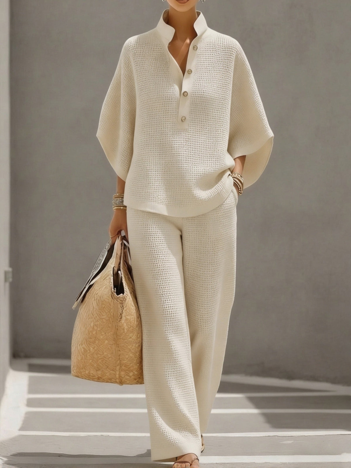 Waffle Two-Piece Set