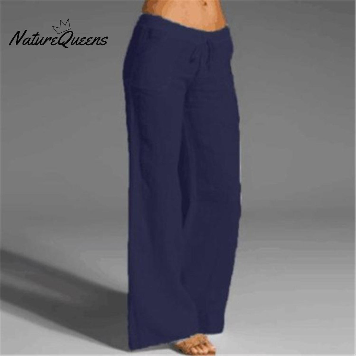 Pocket Cotton and Linen Slacks