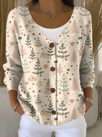 V-neck Cardigan