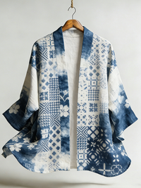 Blue white