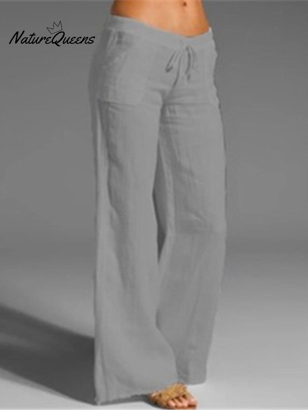 Pocket Cotton and Linen Slacks