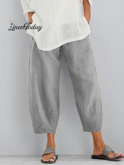 Linen Casual Pants