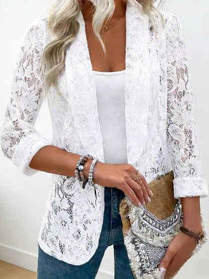 Lace Shirt Jacket