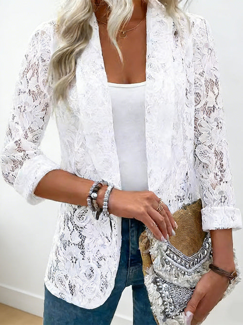 Lace Shirt Jacket