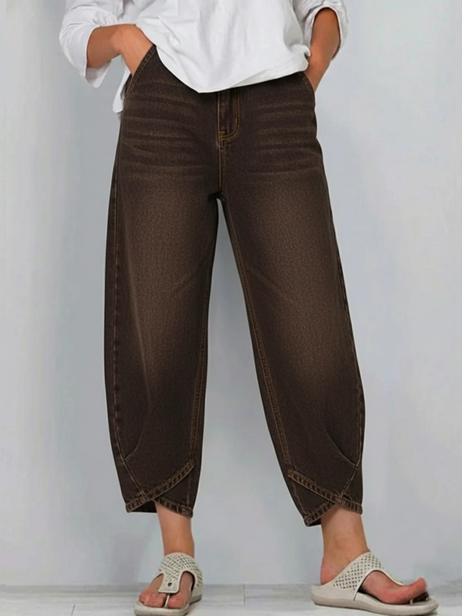New Arrivals🔥 Casual Simple Denim Cotton Pants