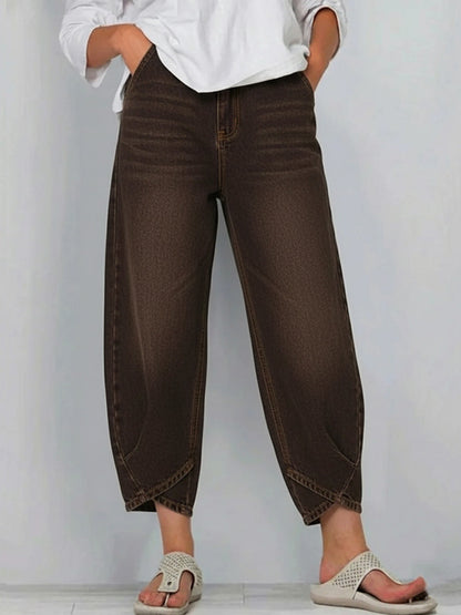 New Arrivals🔥 Casual Simple Denim Cotton Pants