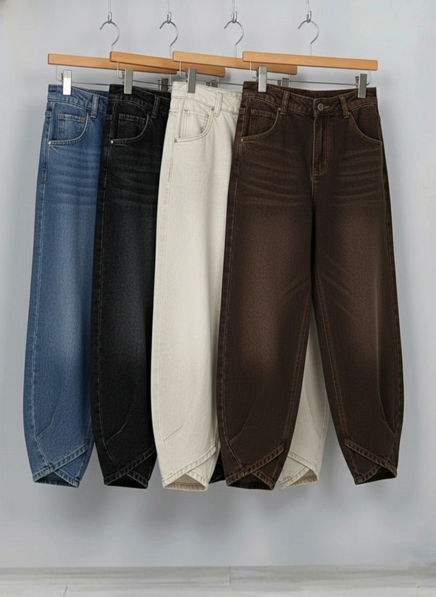 New Arrivals🔥 Casual Simple Denim Cotton Pants