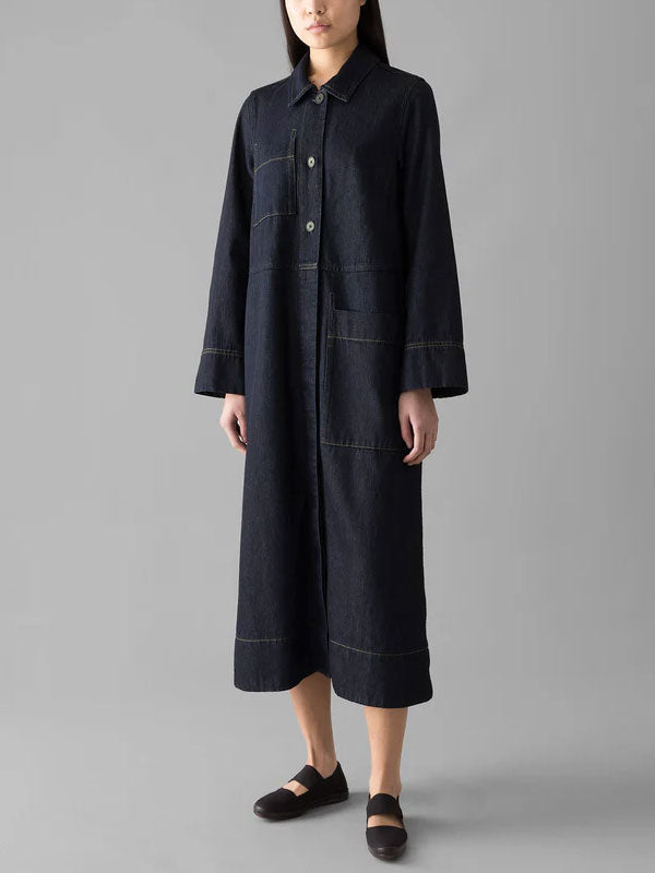 Vintage Casual Wearable Long Denim Jacket