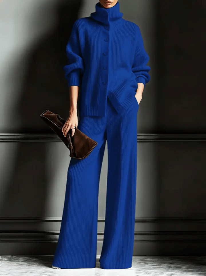 Cozy Cardigan Sweater and Pants Two-Piece Set
