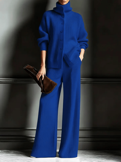Cozy Cardigan Sweater and Pants Two-Piece Set