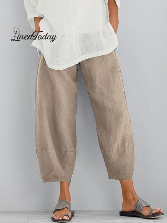 Linen Casual Pants