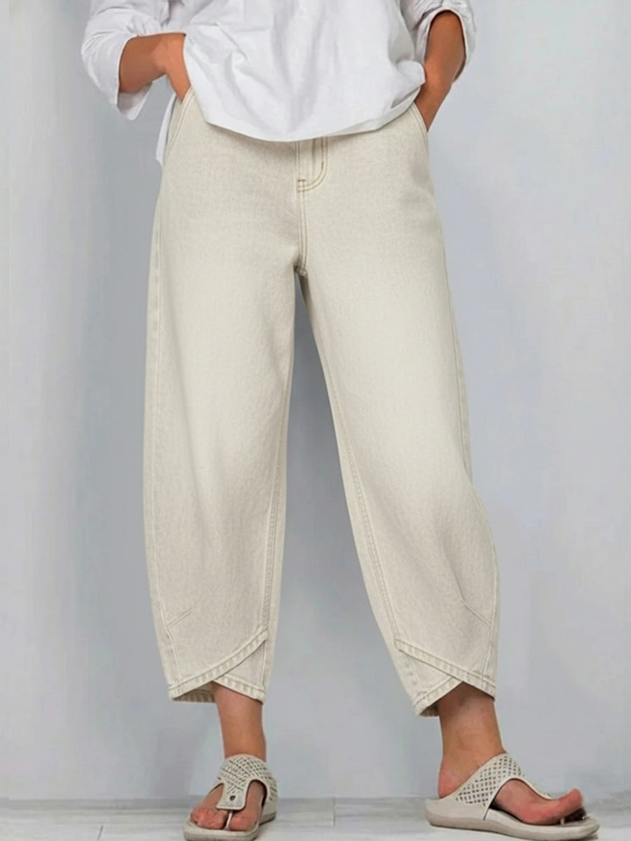 New Arrivals🔥 Casual Simple Denim Cotton Pants