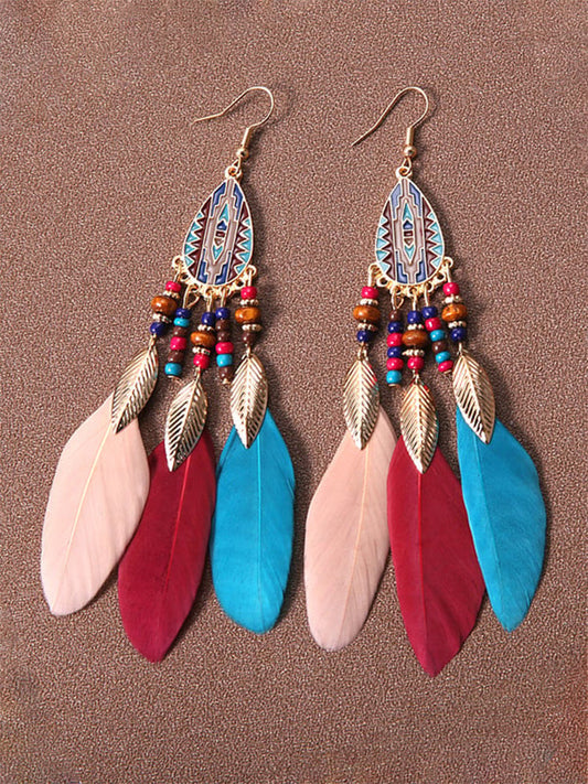 Retro Tribal Aboriginal Earrings