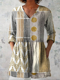 3/4 Sleeve Dress2
