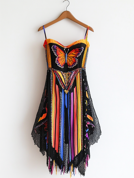 Knitted Summer Fashion Hollow Dress F455