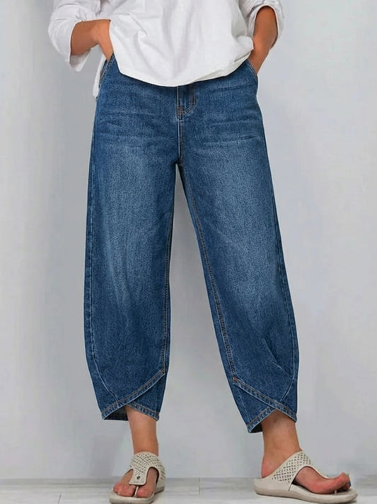 New Arrivals🔥 Casual Simple Denim Cotton Pants