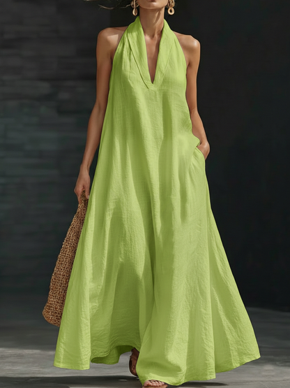 Minimalist and Elegant Maxi Dress with Cozy Everyday Wear
