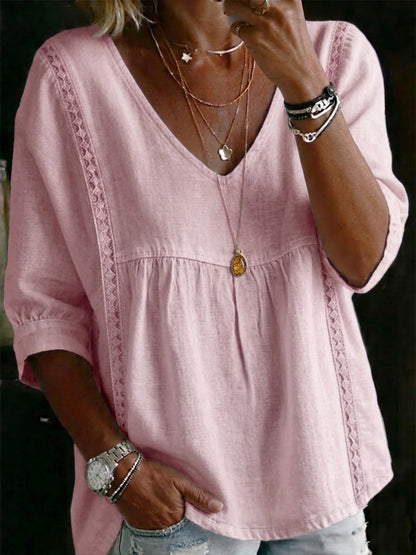 Casual Linen and Cotton Tops