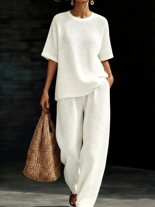 Waffle Two-Piece Set