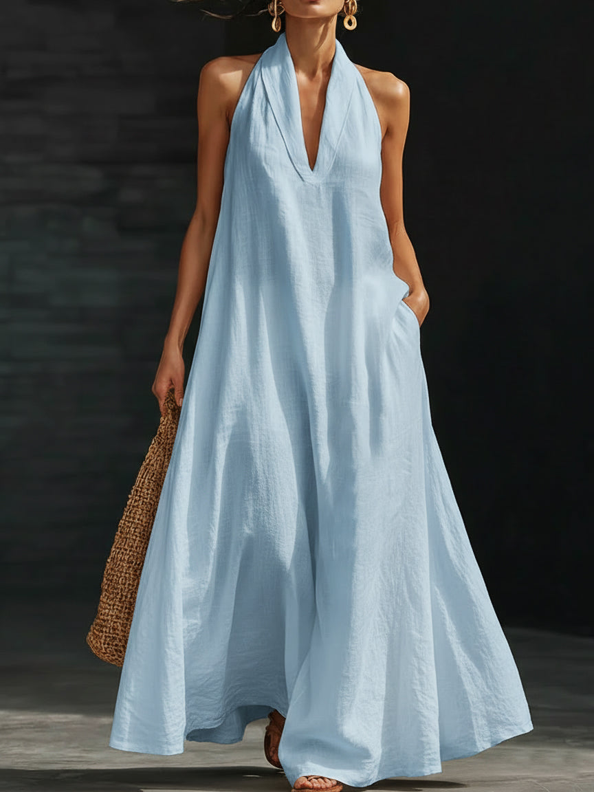 Minimalist and Elegant Maxi Dress with Cozy Everyday Wear